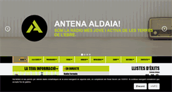 Desktop Screenshot of antenaaldaia.com
