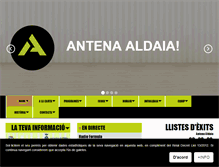 Tablet Screenshot of antenaaldaia.com